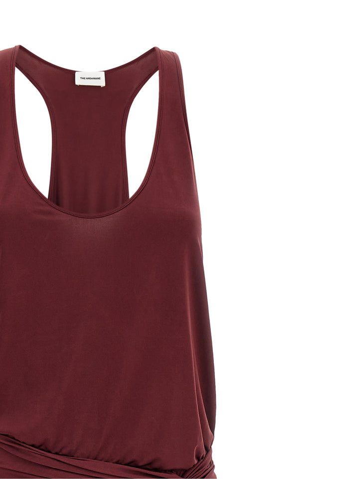 The Andamane Juno Abiti - Bordeaux | 1154e9dd8ff62b66b45898bb1476cc850e2f1bd0