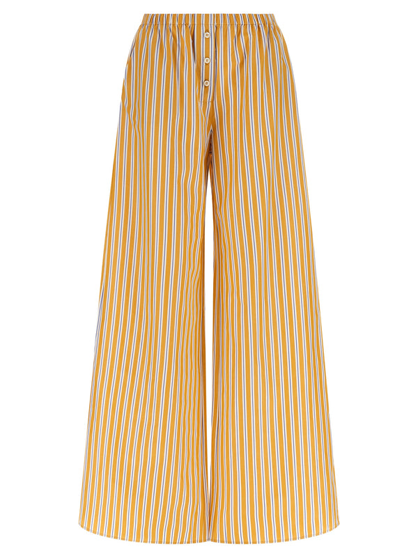 Lana Pantaloni Giallo