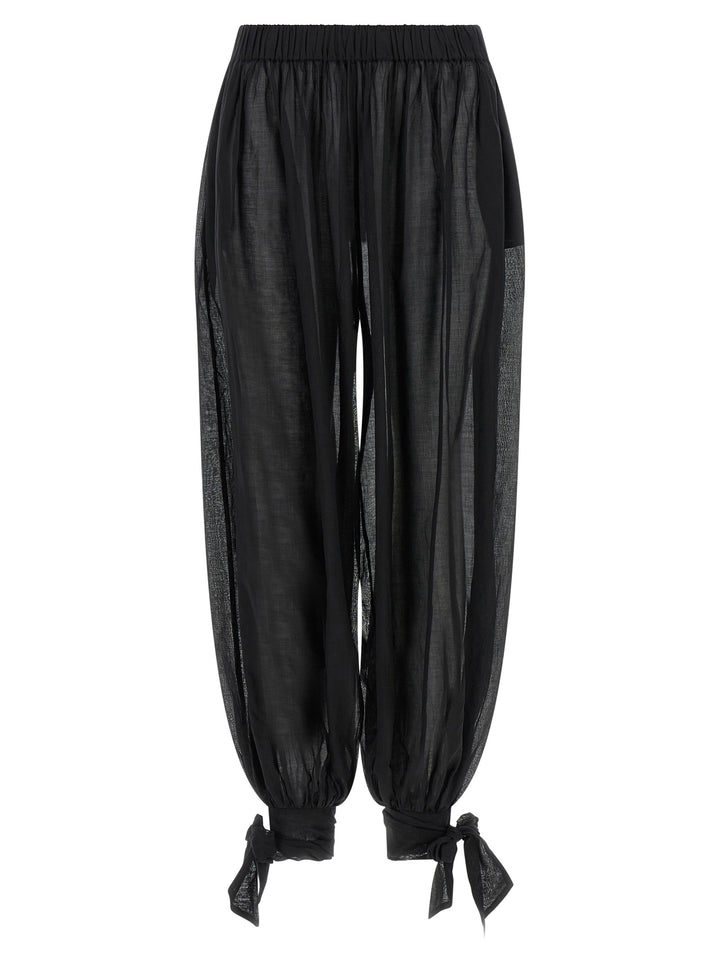 The Andamane Noor Pantaloni - Nero | 912eff6659f711b00f659927d0883612f89efeef