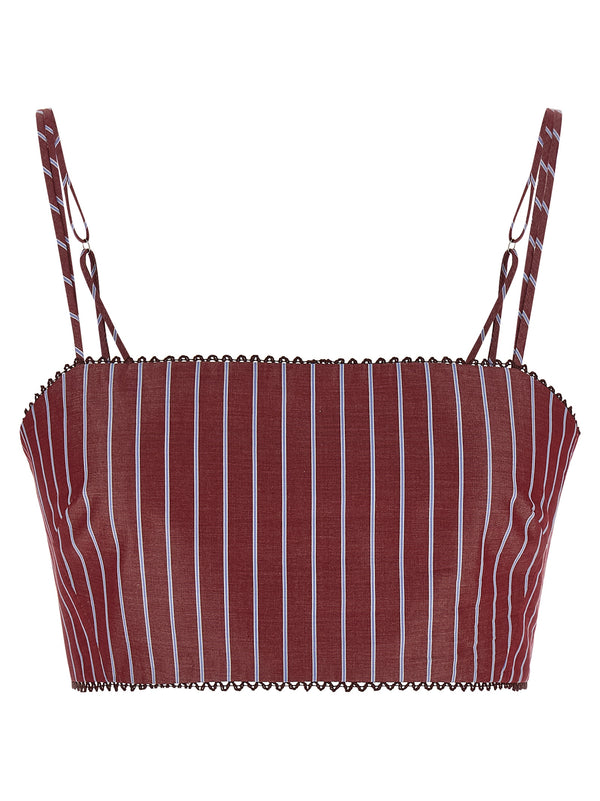 Carrie Top Rosso