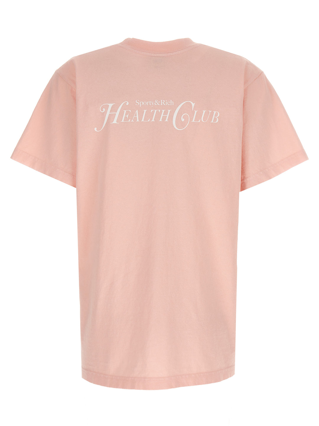 Logo Print T Shirt Rosa