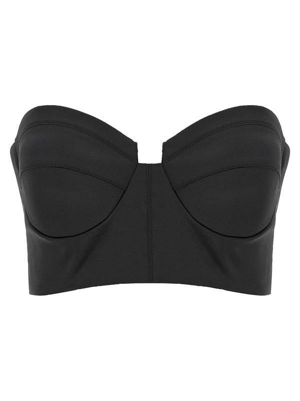 Top Corsé Negro