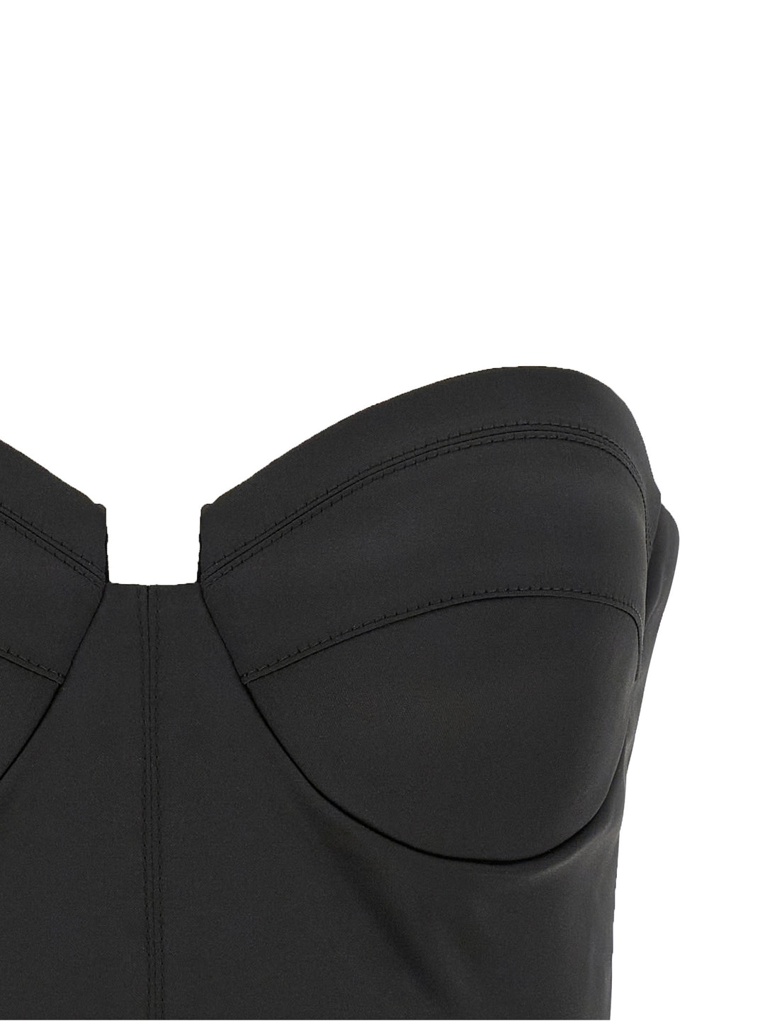Elisabetta Franchi Bustier Top Top - Nero | cc324c860ca60c646a3afaaef0a5531f674d1338
