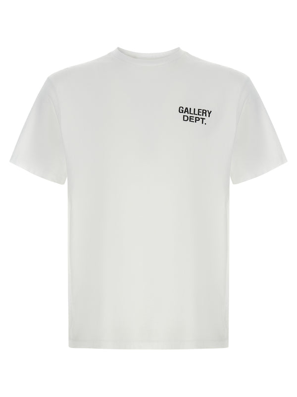 Gd Logo Dusty T Shirt Bianco