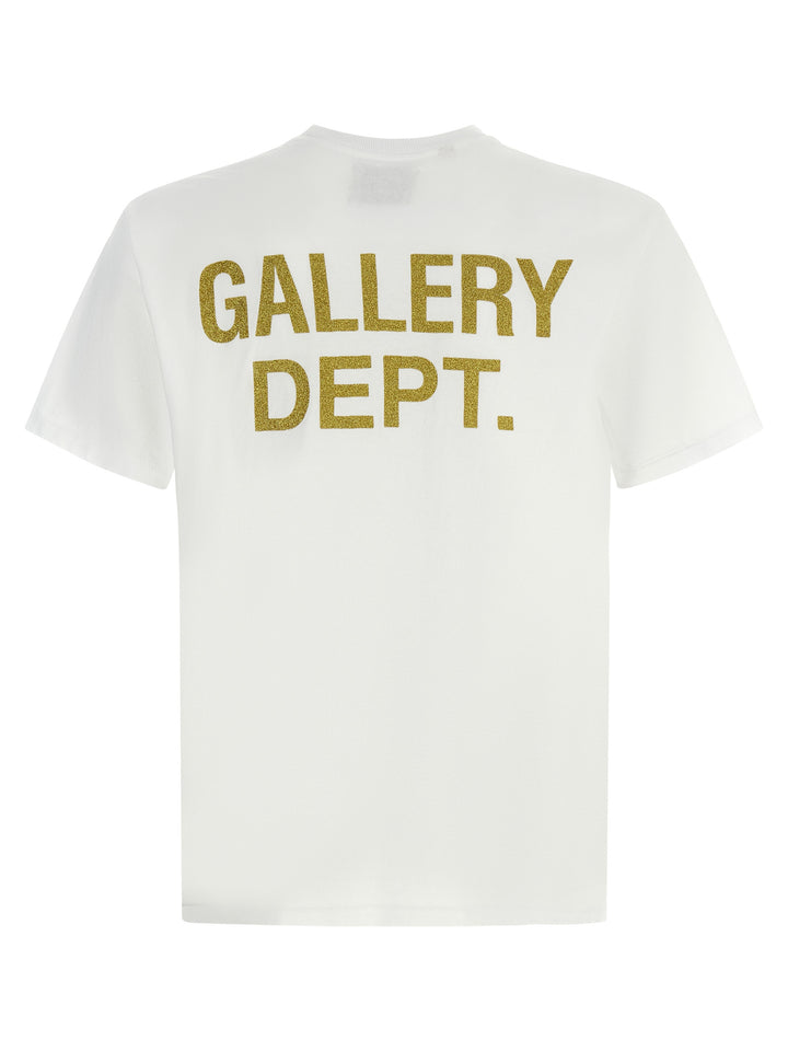 Gallery Dept. Gd Logo Dusty T shirt - Bianco | 08f67e4831438c65bb546e84aa44ba165fa7dce5