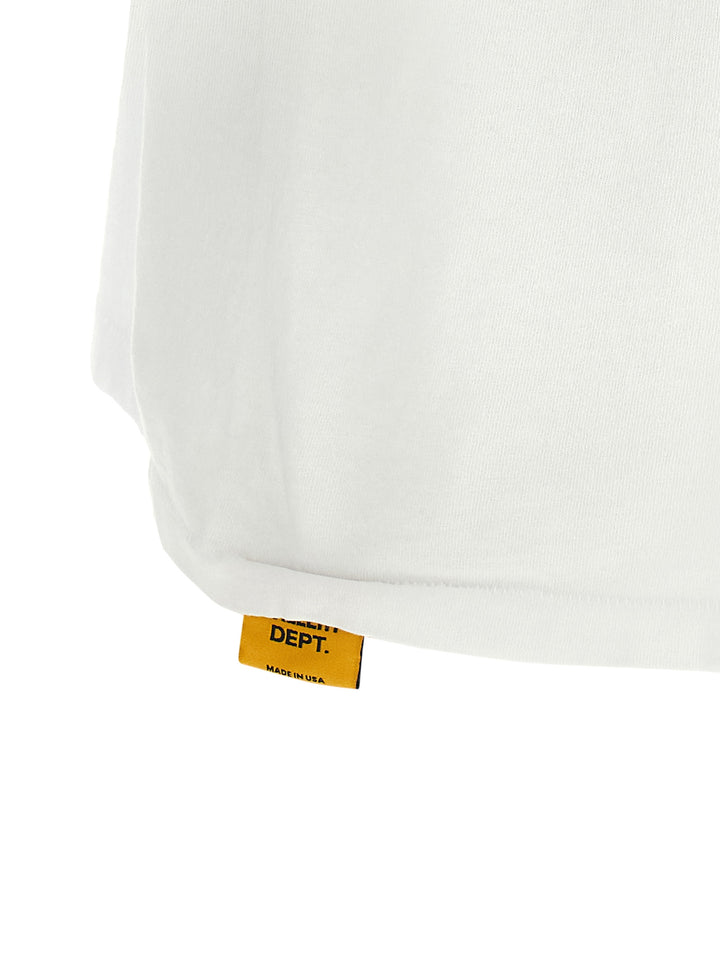 Gallery Dept. Gd Logo Dusty T shirt - Bianco | f77b99085293a1b80a6567e56b16b08da3a266df