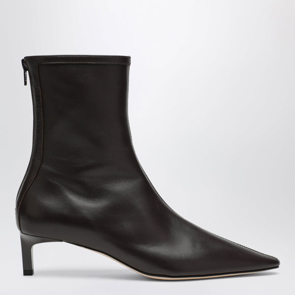 Black Topo Boots In Nappa Leather