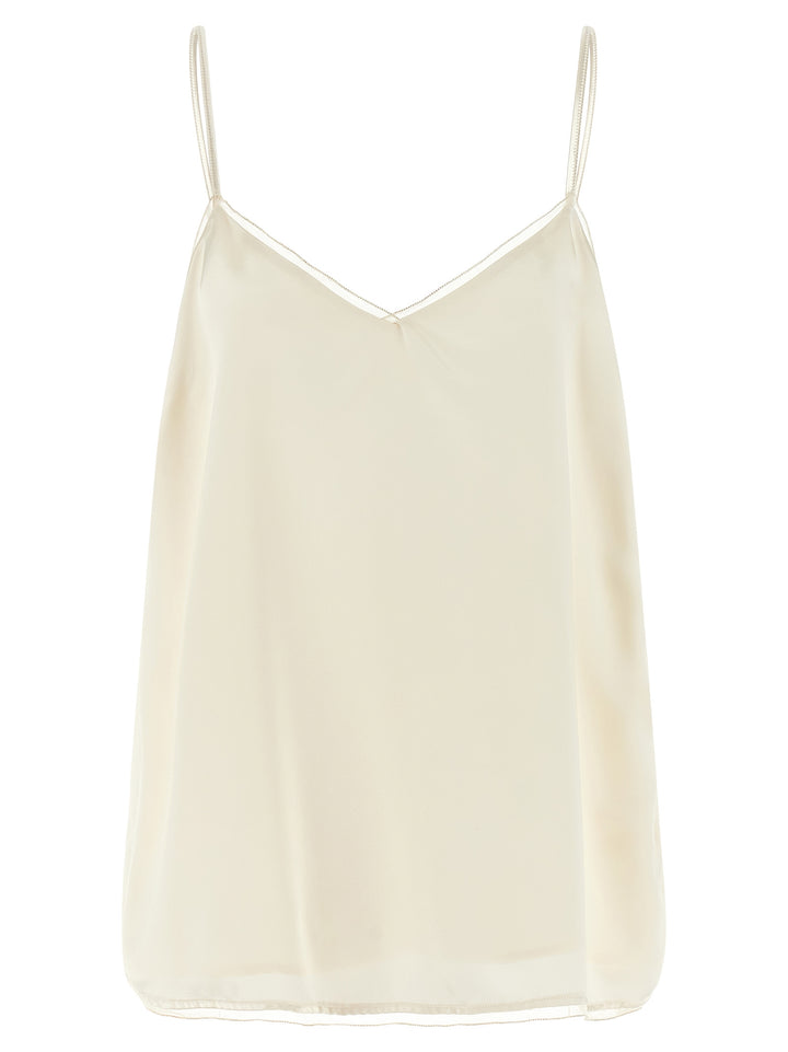 Fabiana Filippi Lingerie Top Top - Bianco | 93674c072014beb017a1db6338e96fc470e55235