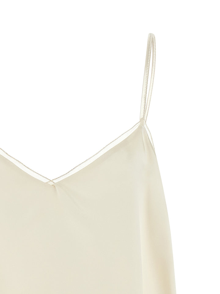 Fabiana Filippi Lingerie Top Top - Bianco | 35a96a3b78458dcd325c4ad5565324aaf6343f52