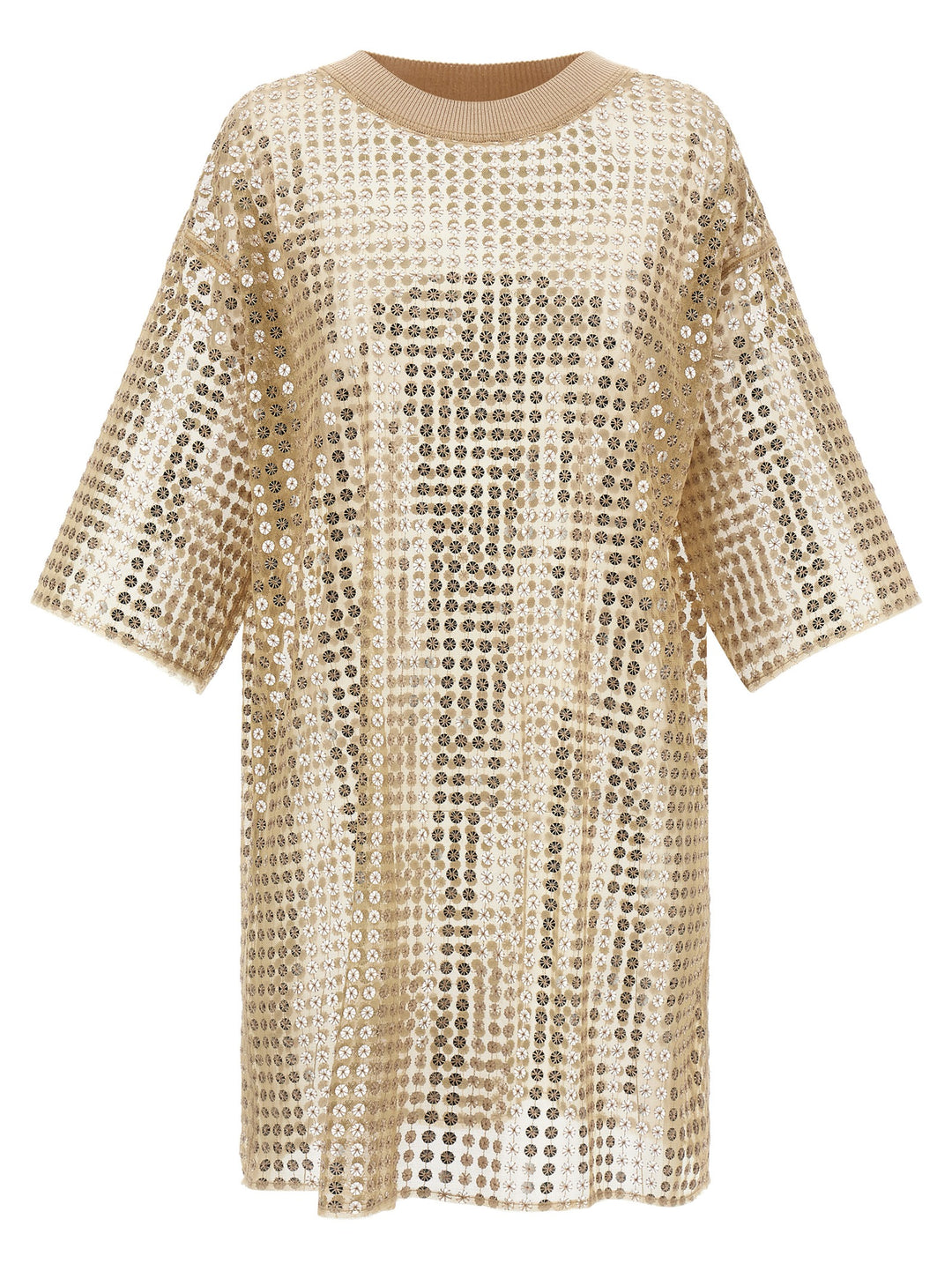 Fabiana Filippi Sequin Dress Abiti - Beige | 3f4e98165a1ab14f5a5aba30fb1c86dc940b7319