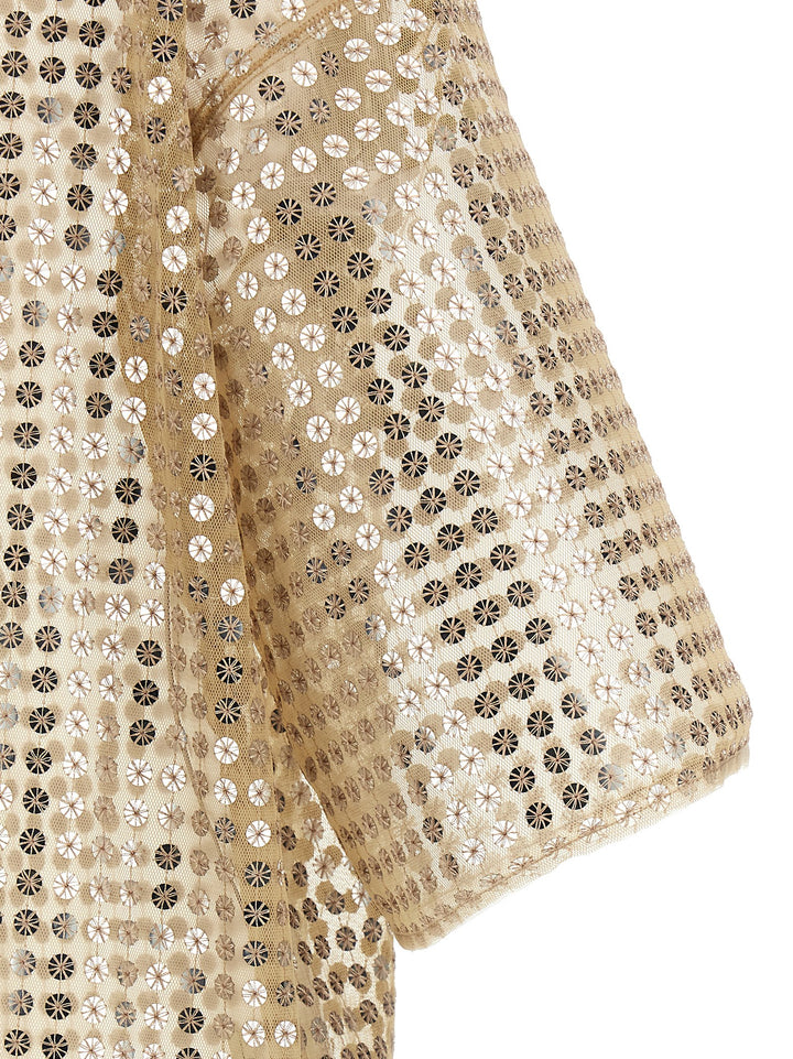 Fabiana Filippi Sequin Dress Abiti - Beige | 3e6af52f5e7245a19da190eb0eda96385bf29ed5