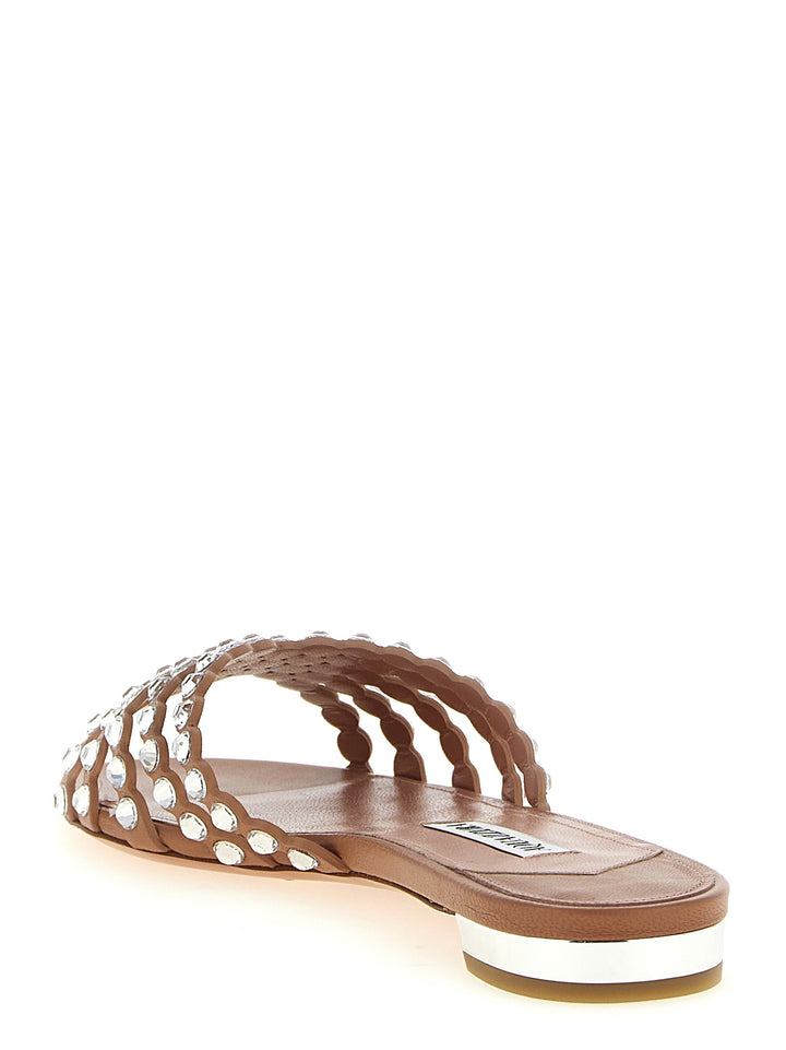 Aquazzura Tequila Sandali - Rosa | bcc8b7fe7fe12c2db2d5a519292d1e01ebd6455b