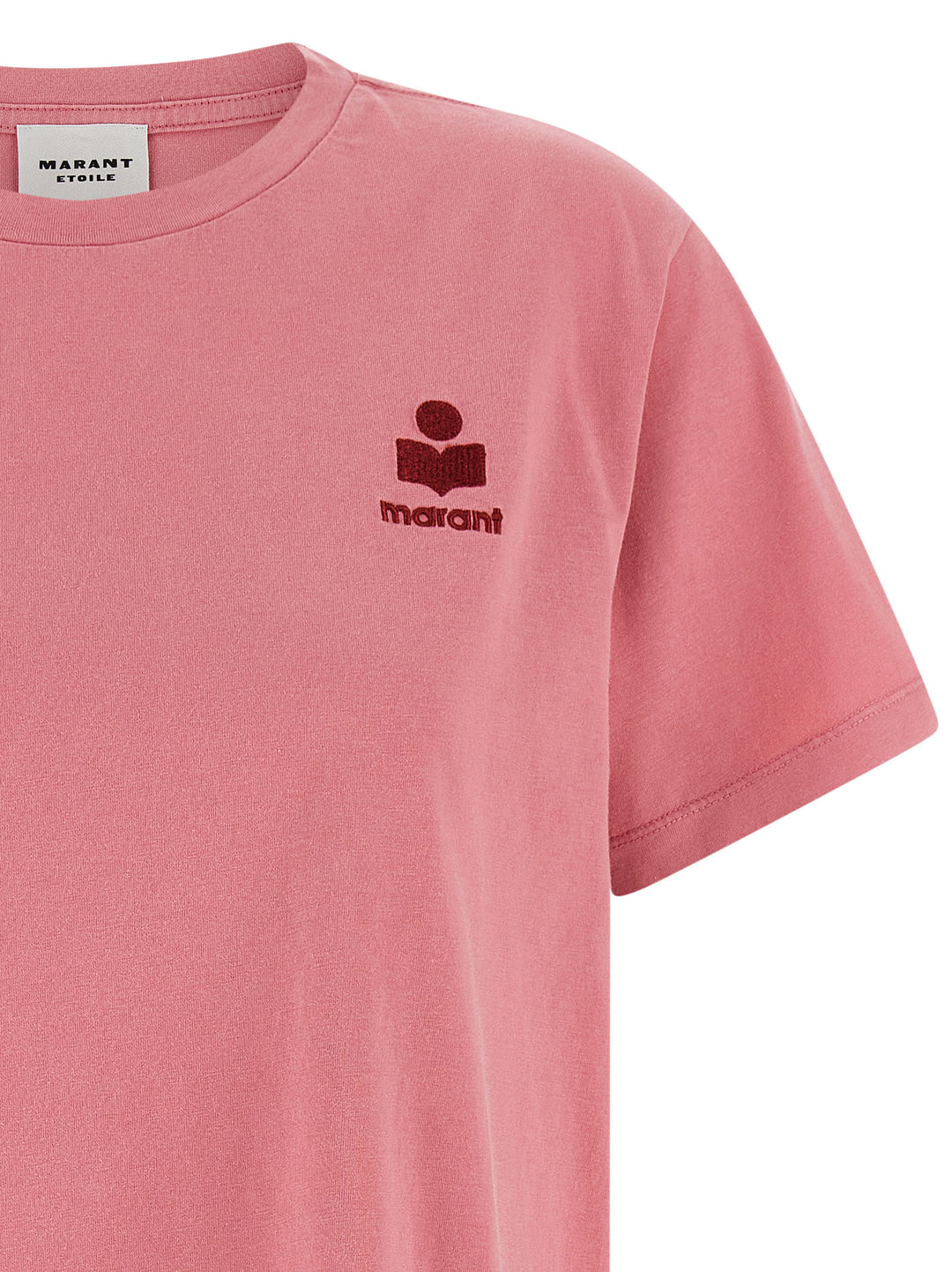 Marant Etoile Aby T shirt - Rosa | a7a5ae921269b8c670832dc9075a29d36ef09e0e