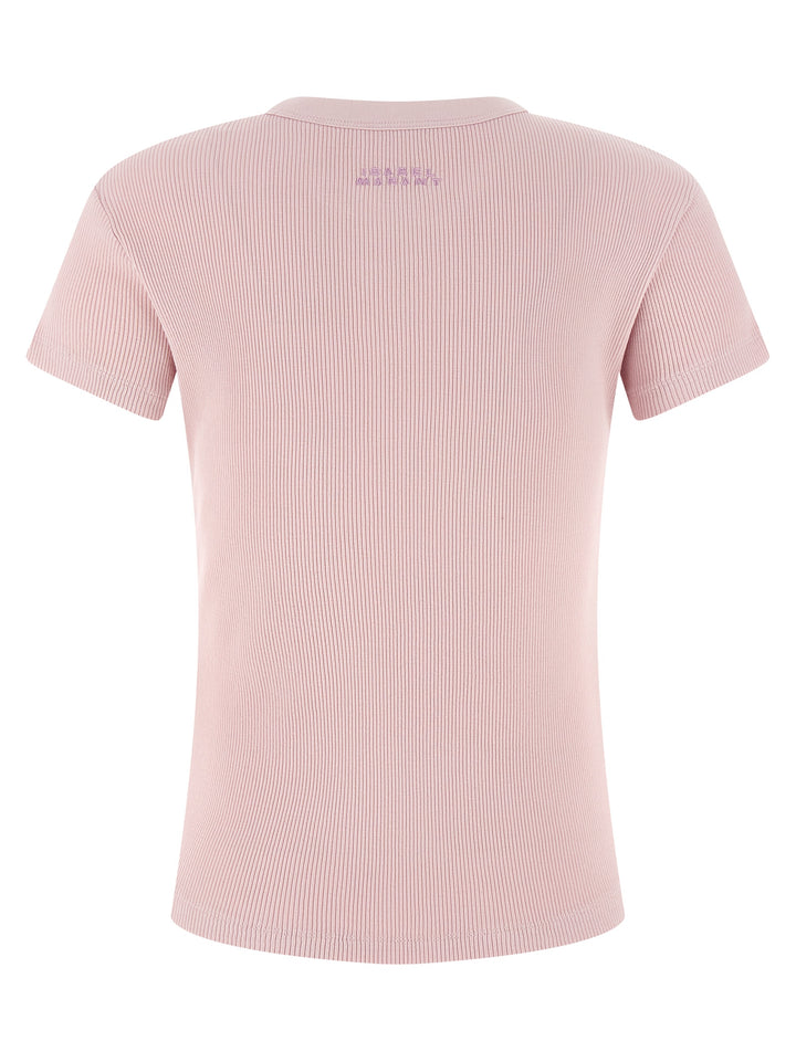 Isabel Marant Taomi T shirt - Rosa | 40e2987d5bd5d9bae3d422f0ce3053bc490110ce