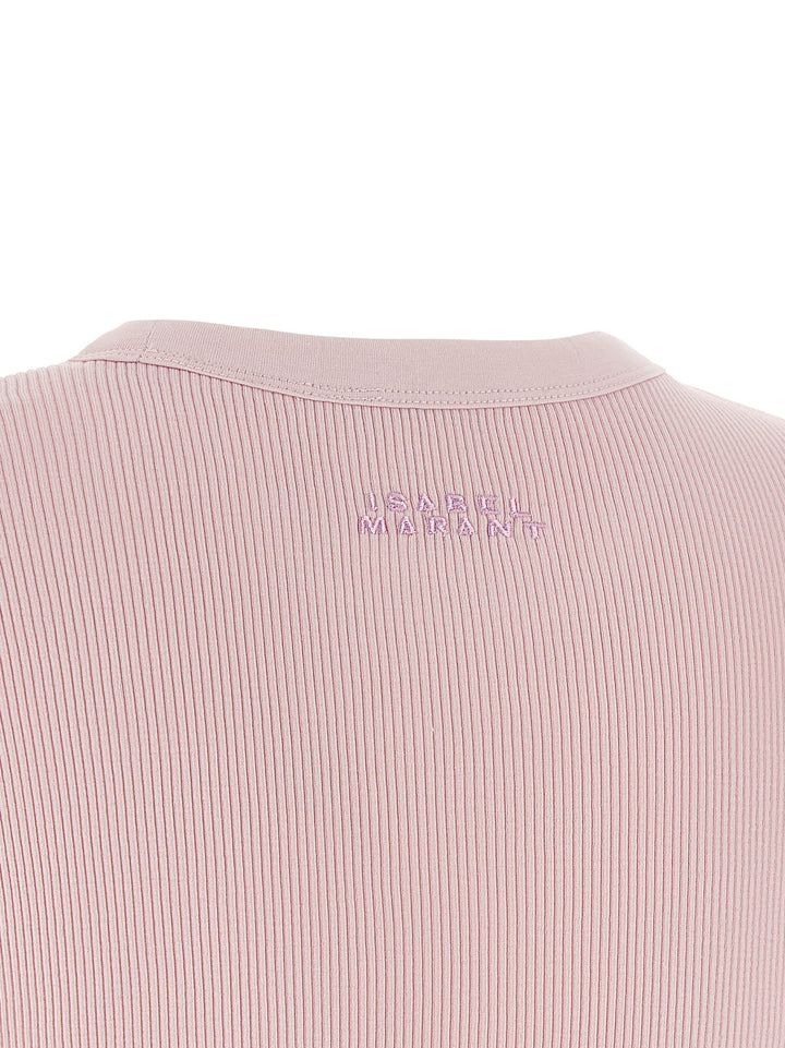 Isabel Marant Taomi T shirt - Rosa | 81e3f8a9b4117e145782b2a745297794fdb3f5c8