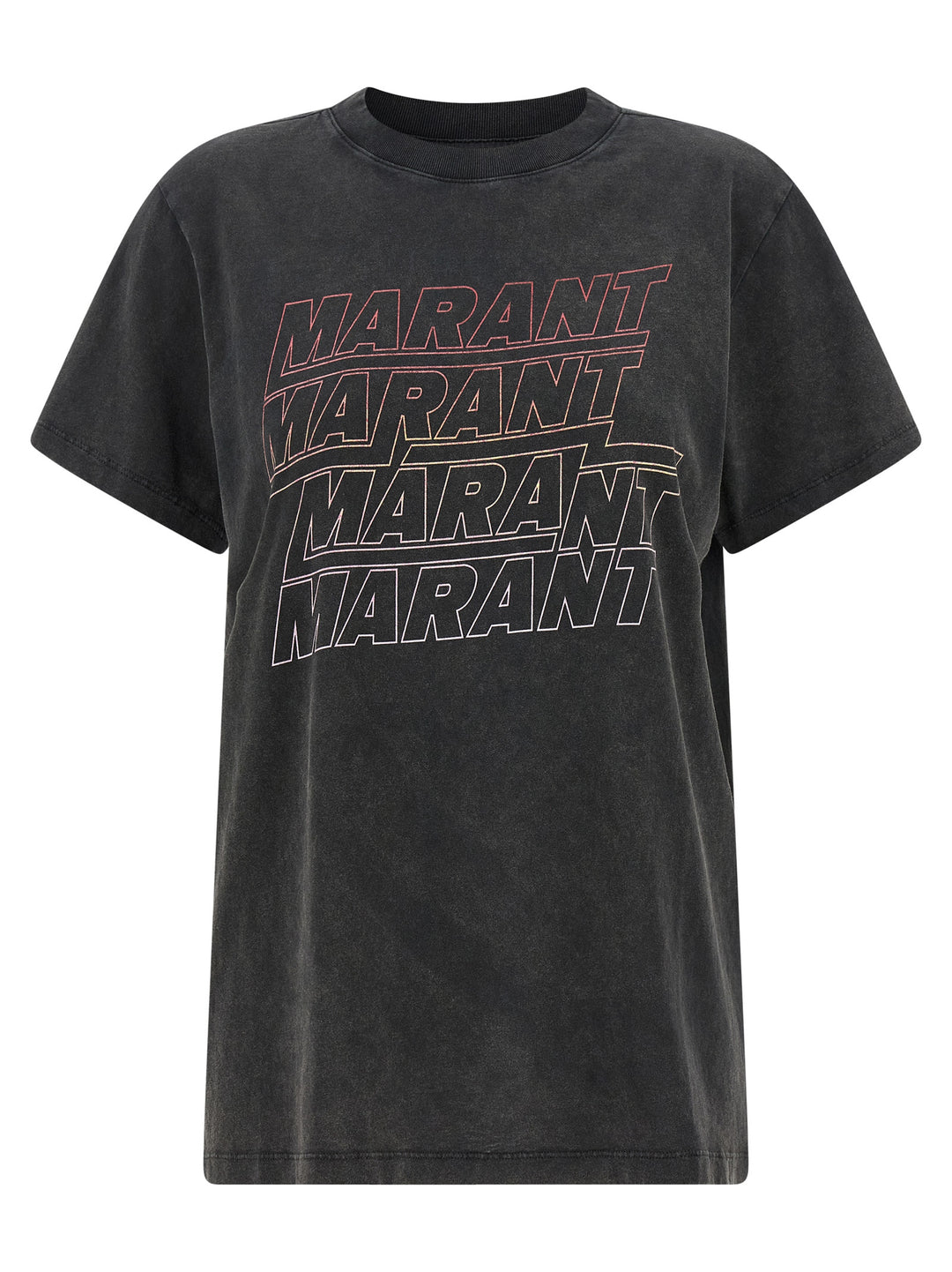 Marant Etoile Zoeline T shirt - Grigio | 578bd66b8777c3203cdfbeb89b5c1b21b9c056a5