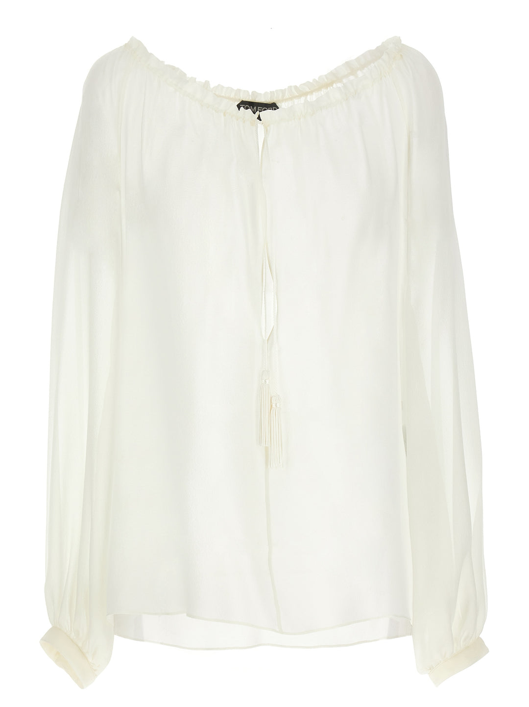 Tom Ford Silk Blouse Camicie - Bianco | 4ee737c0bfffa6d894ac2ca86c6a0159e410ec59