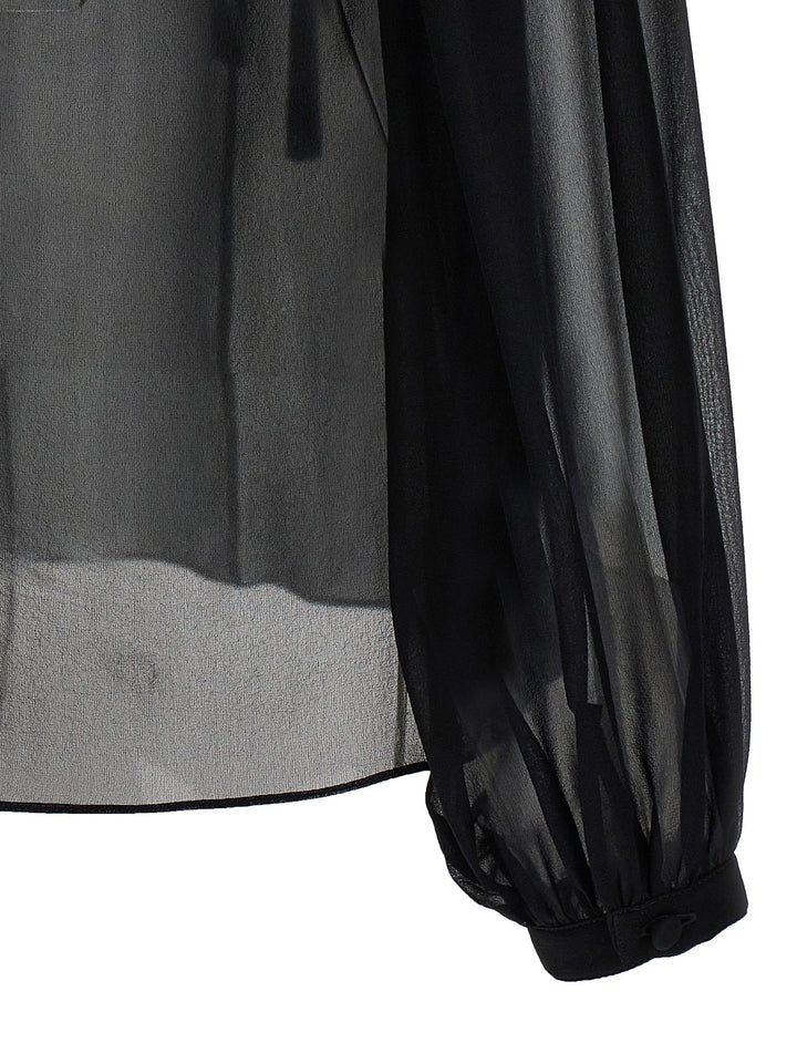 Tom Ford Silk Blouse Camicie - Nero | 2d7d0dd2a7e4512b89144b203b8832abc11093f3