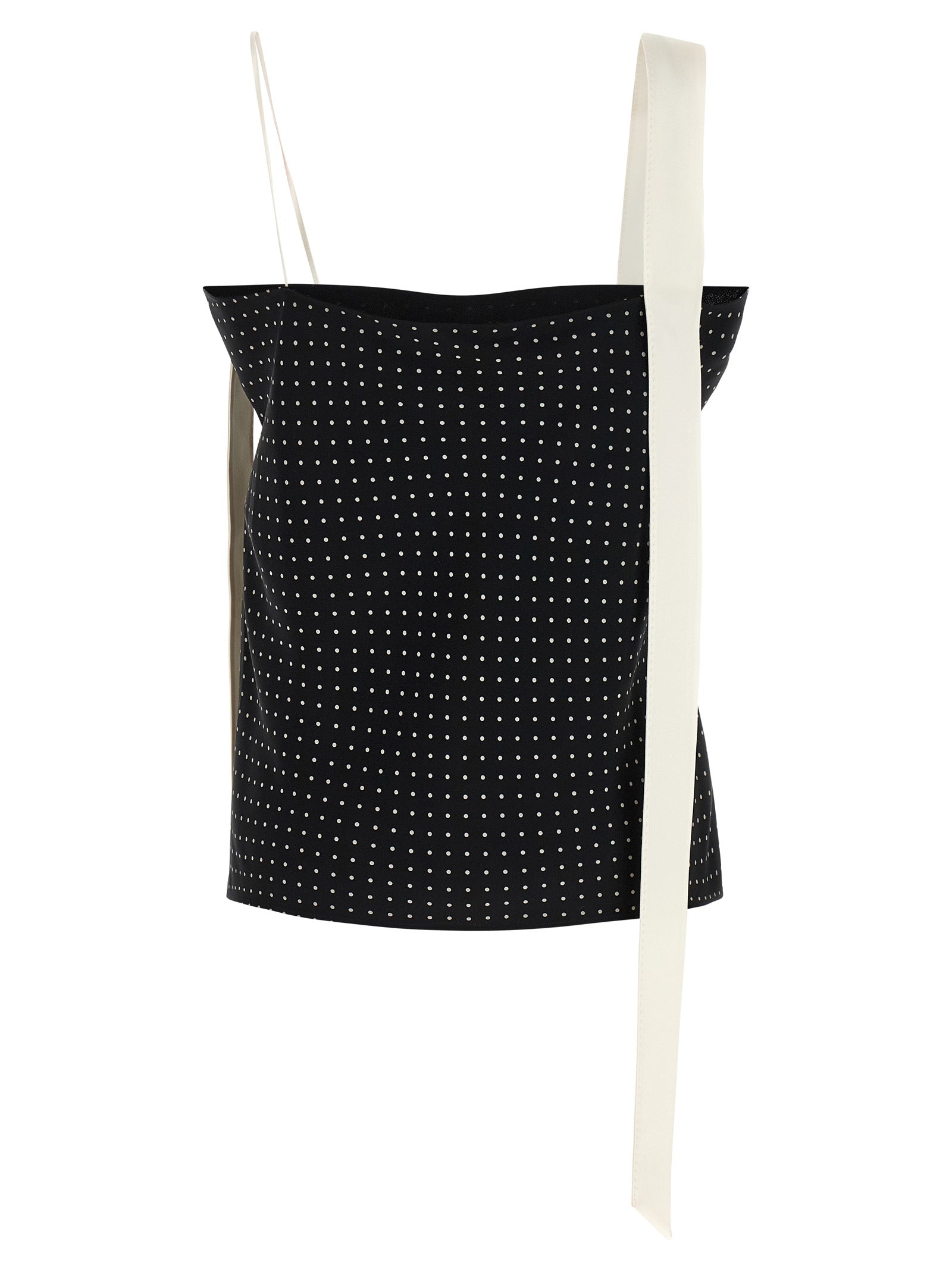 Tom Ford Tuxedo Band Top Top - Bianco/Nero | 7b3938a1817a9962682f9bd5e33e0ddb30a73c3d