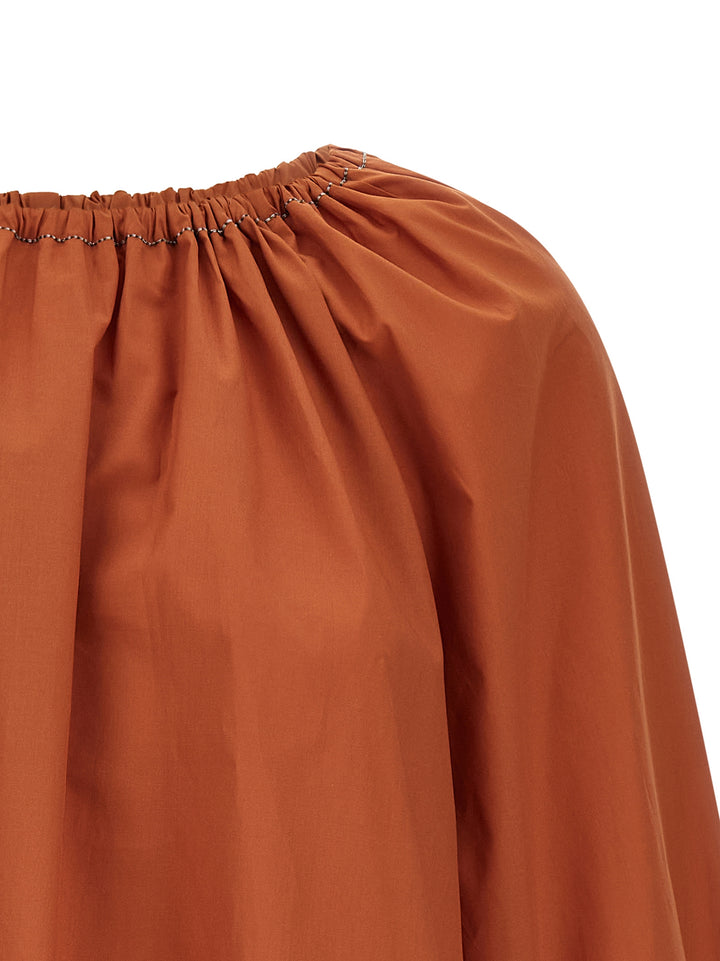 Marni Boat Neck Blouse Camicie - Arancione | ad159a9b52891869362c999258ce299c80b96f20