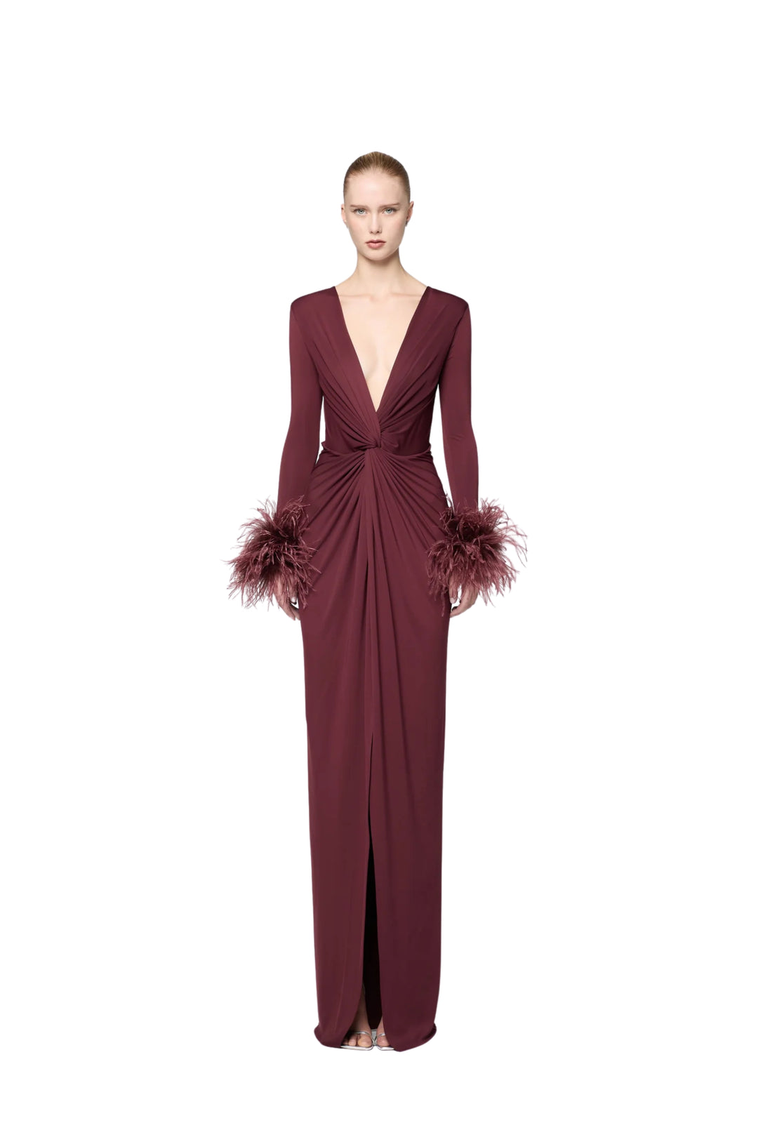 Abito Amber Ares Bordeaux