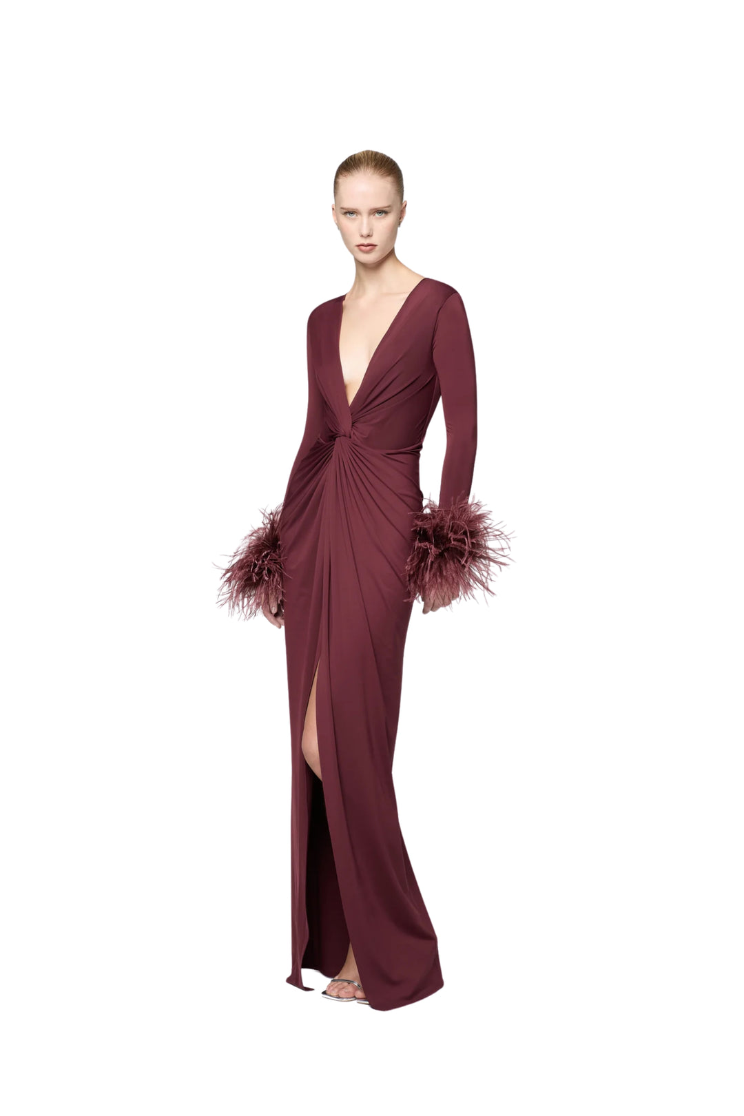 Abito Amber Ares Bordeaux