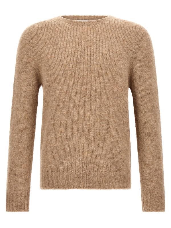 Crew-Neck Sweater Maglioni Beige