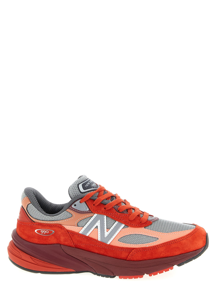 New Balance Made In Usa 990v6 Sneakers - Rosso | ff5ebcb0815004ce8a9b3fa1009084caeafa4915