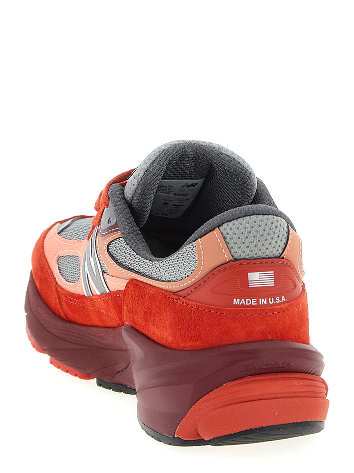 New Balance Made In Usa 990v6 Sneakers - Rosso | b22720aa84bc83fd0ccd8193373c3aa8724f916f