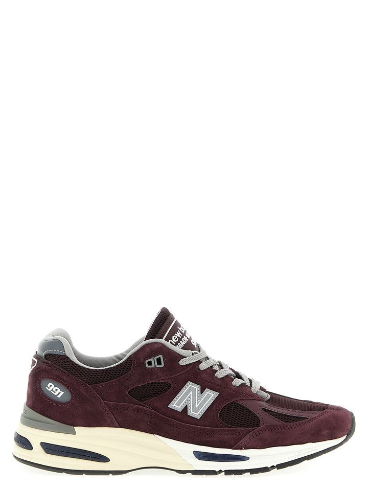 New Balance Made In Uk 991v2 Sneakers - Viola | bd399f41ac26f8235a773d5f73c3ed2c08b06318