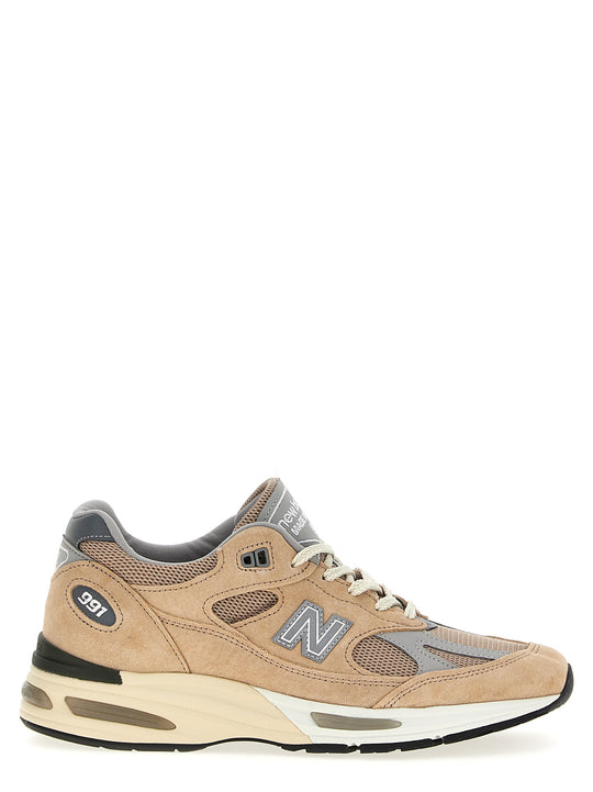 Made In Uk 991v2 Sneakers Beige