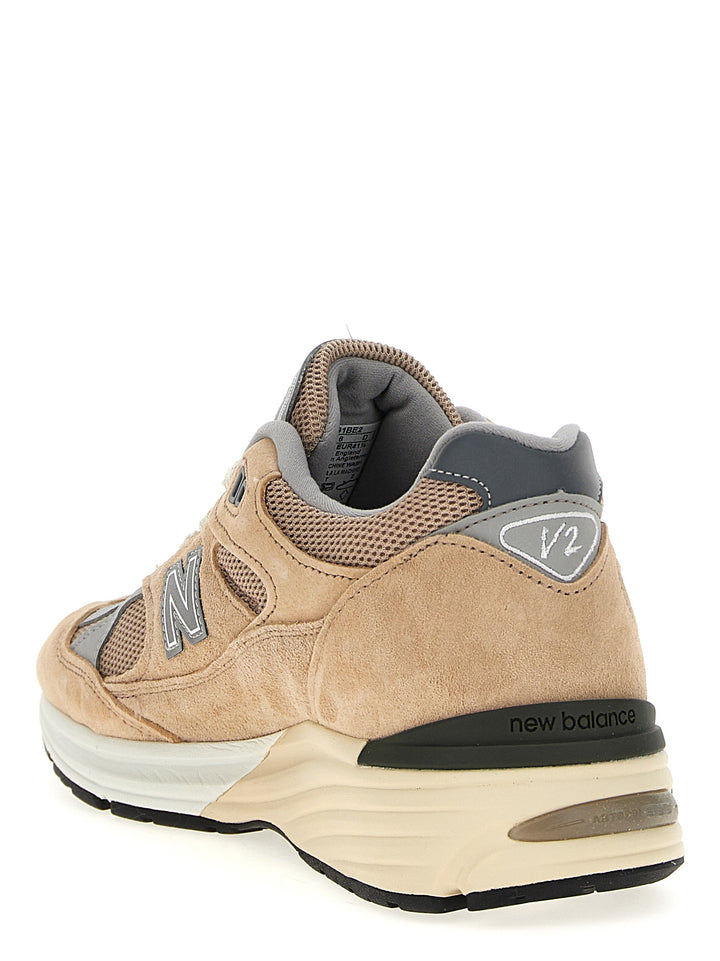 New Balance Made In Uk 991v2 Sneakers - Beige | c21eee1b9d129fafcb2af66c162ae554e5f04d3f