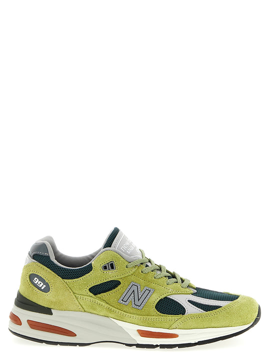 Made In Uk 991v2 Sneakers Verde