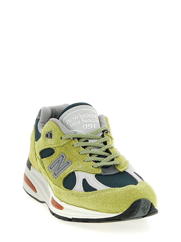 New Balance Made In Uk 991v2 Sneakers - Verde | 663bae78a7240151105a58816ef805878660c42b