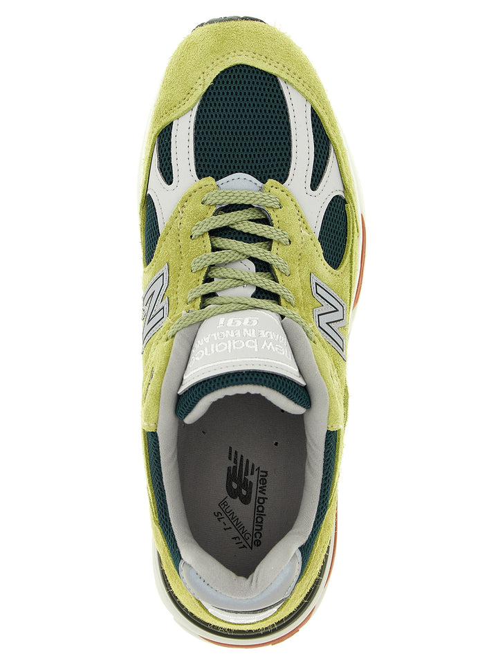 New Balance Made In Uk 991v2 Sneakers - Verde | 499c13cdb5e391df45a8122963a59eacab590bcf