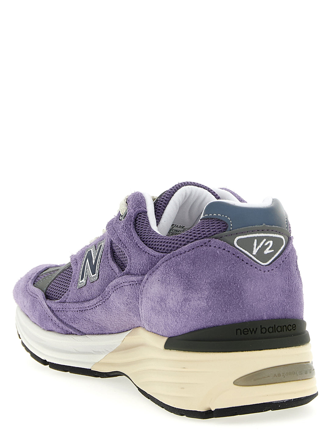 New Balance Made In Uk 991v2 Sneakers - Viola | 79b9d8f109afef82423382cb7f2aec84b996b741