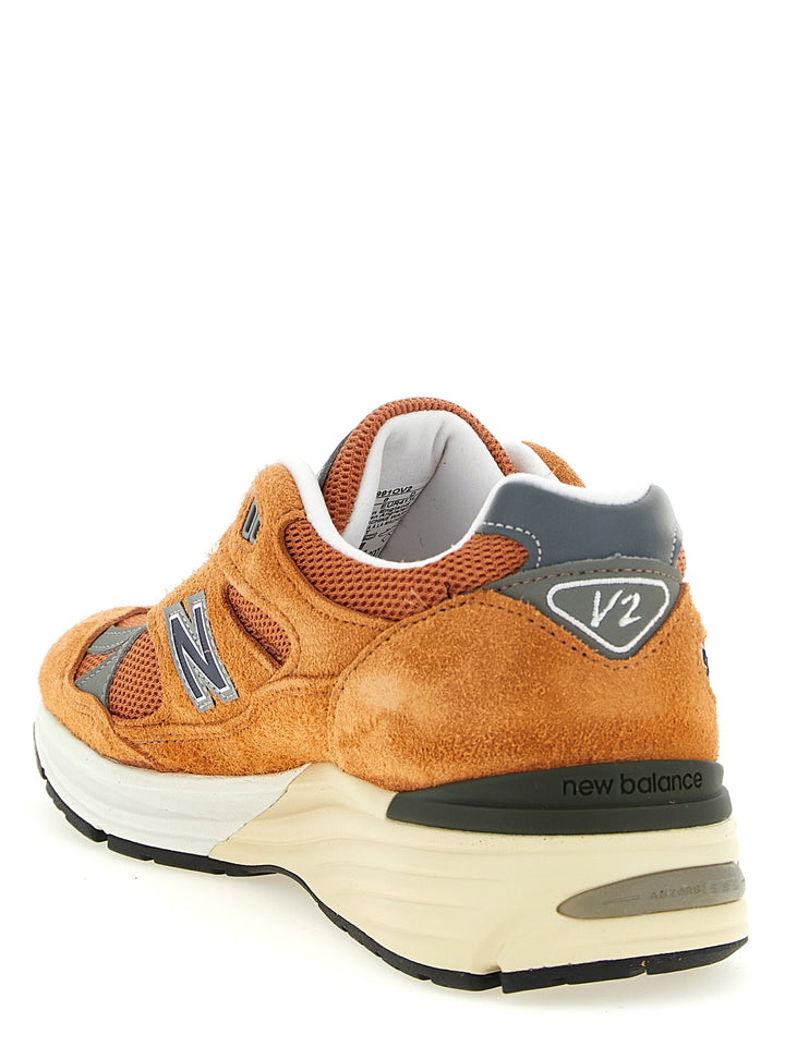 New Balance Made In Uk 991v2 Sneakers - Arancione | 7831b609d8d52006288c61bfb81aa0e2e32410d1