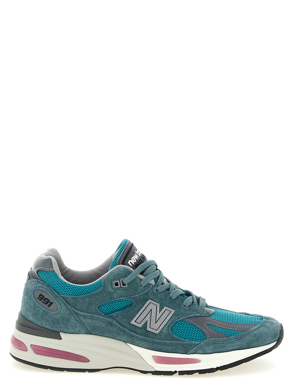 Made In Uk 991v2 Sneakers Verde