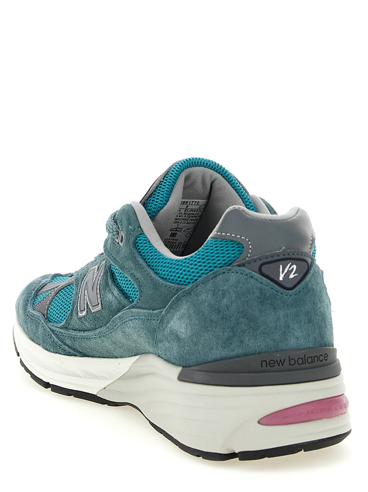 New Balance Made In Uk 991v2 Sneakers - Verde | 94d921b4358f270249ee622c2502ae0c82568301