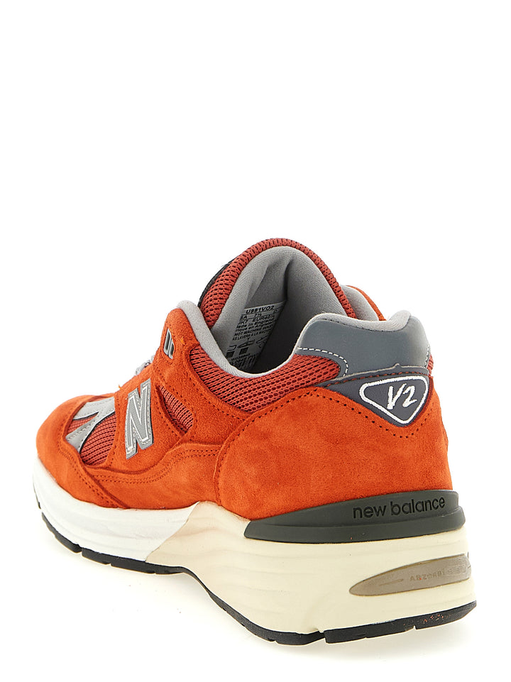 New Balance Made In Uk 991v2 Sneakers - Arancione | 4e75f4d2b30b097b35fa2dc0f3a8df5cd63fd055