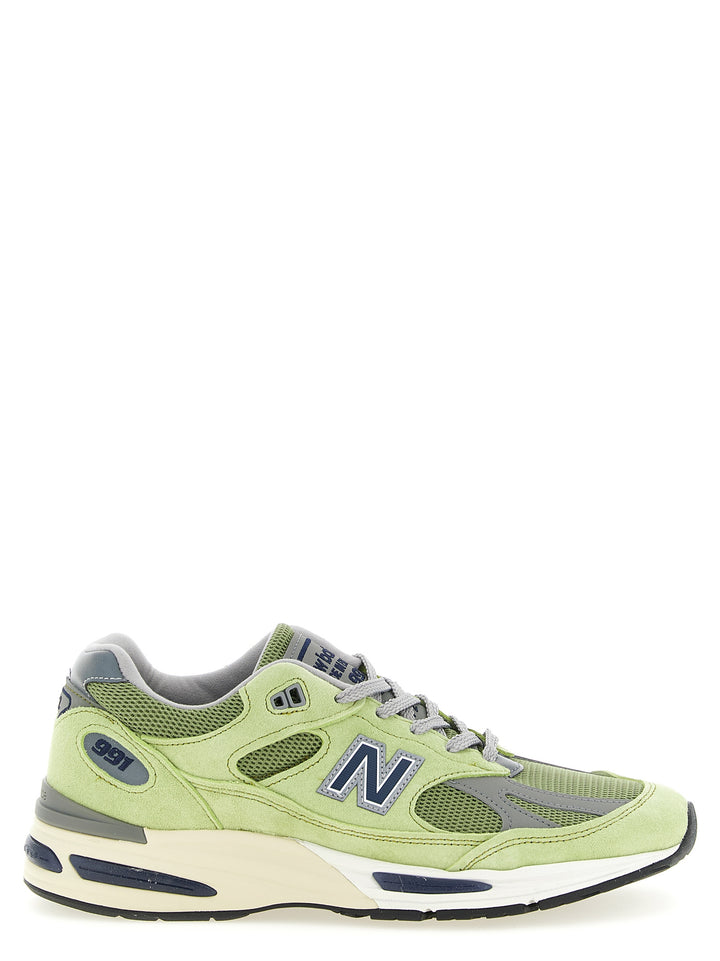 New Balance Made In Uk 991v2 Sneakers - Verde | f57204b89390882fe26bff804ba80e8a3989ec14