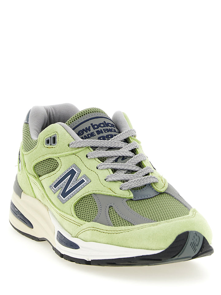 New Balance Made In Uk 991v2 Sneakers - Verde | 5bc8d17ed858747eb466bb2e5e5707ee54bda2cb