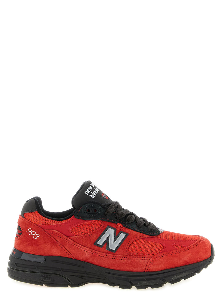 New Balance Made In Usa 993 Sneakers - Rosso | 9eb87ab94ac6e4fc30ee97c60d9e24c34054eadb