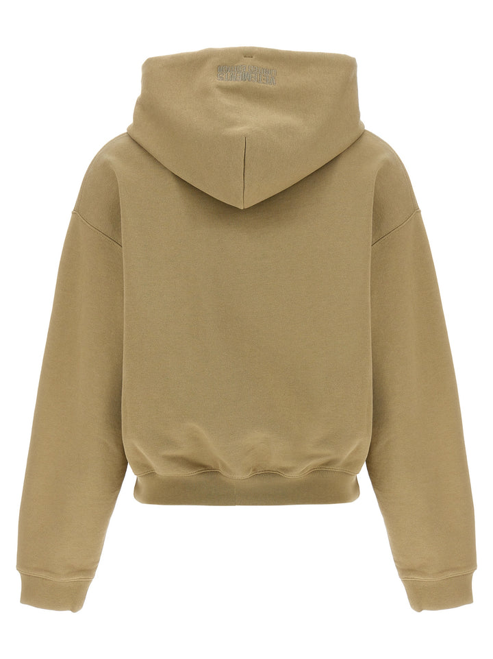 Vetements Oval Logo Felpe - Beige | b202cb0dcf7cdf63bfb78d4243cc4a70a412e297