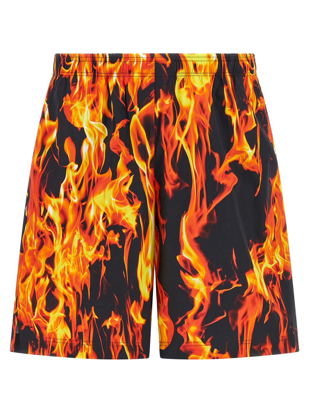 Vetements Black & Orange Fire Bermuda e Short - Multicolor | 59a7c3180d3127b075b11c7dbf39eb8bed586e6e