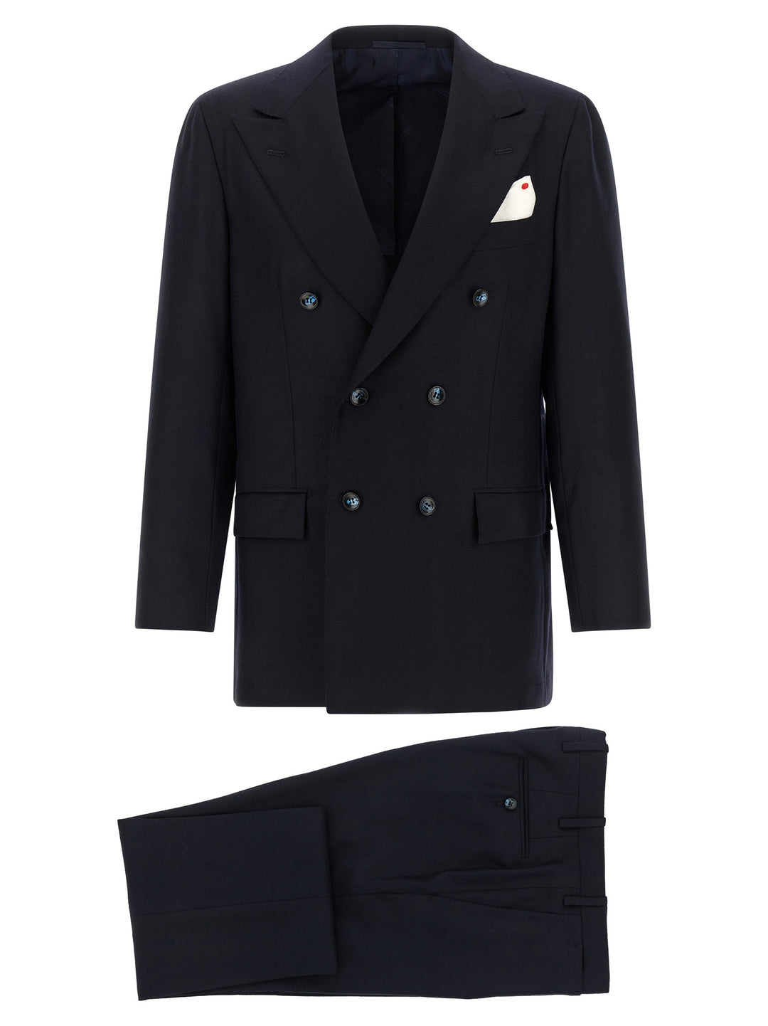 Kiton Virgin Wool And Cashmere Dress Suits - Blu | ed65b1ab686ec678db17e0b833b69d933c408bea