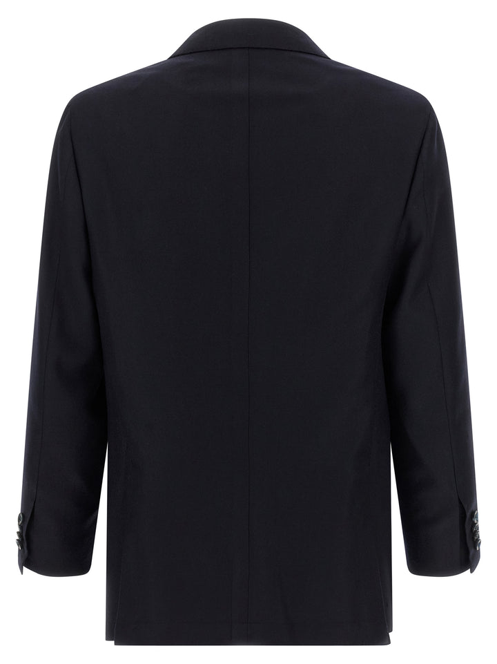 Kiton Virgin Wool And Cashmere Dress Suits - Blu | a3f8f6b0dd463e56e7c85e531538dc609b964059