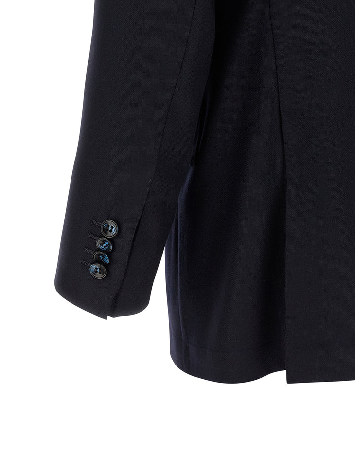 Kiton Virgin Wool And Cashmere Dress Suits - Blu | ece4c6862c85f22823be3b804ab4d0af80a73059