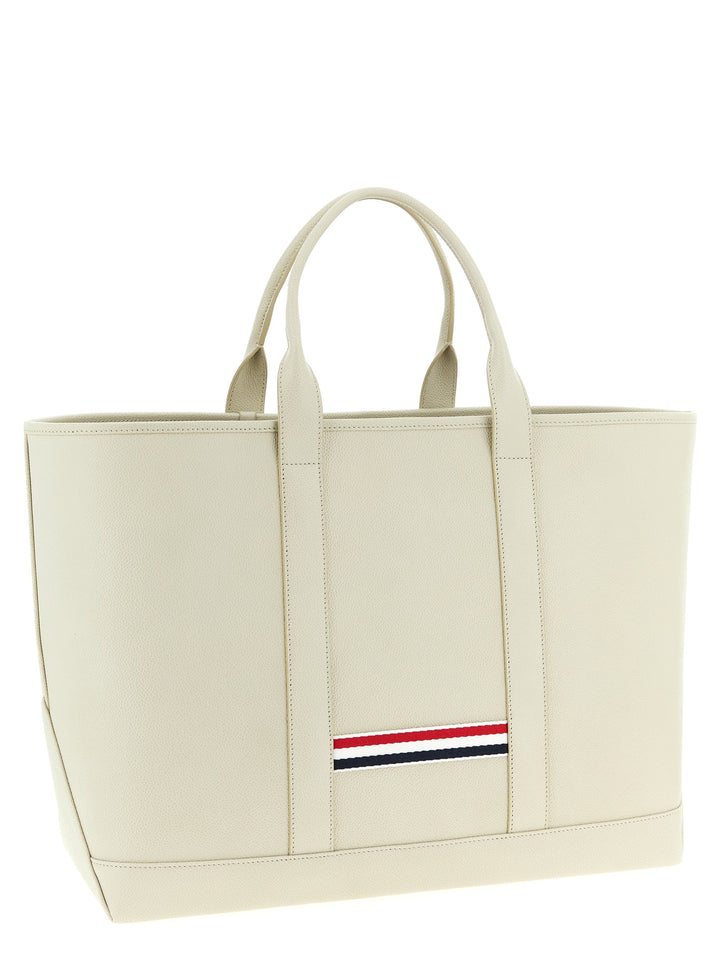 Thom Browne Tool Tote Tote - Bianco | 5084efb1cc740778cdd8229d152b49cd125758d9