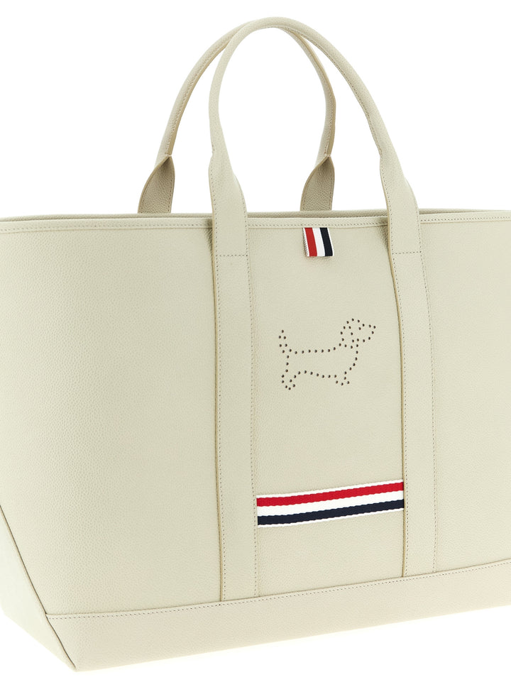 Thom Browne Tool Tote Tote - Bianco | a084331a3da34a518c16ac7475e9b83645c411cc